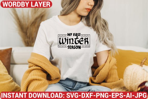 Download My First Winter Season Svg Design - Winter season Collection