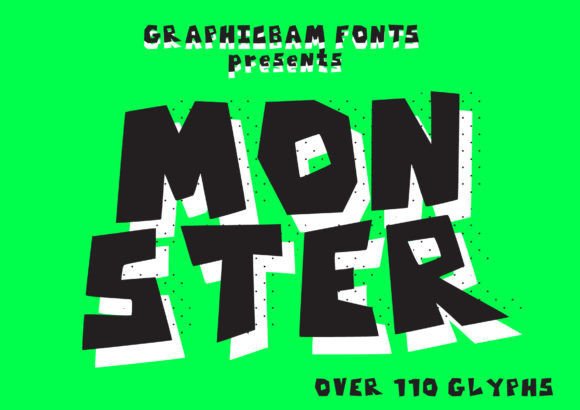 Download SVG Bold Font Bundle Monster - Bold Collection