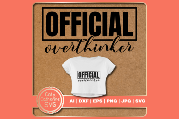 Download Official Overthinker Quote - Thin Collection
