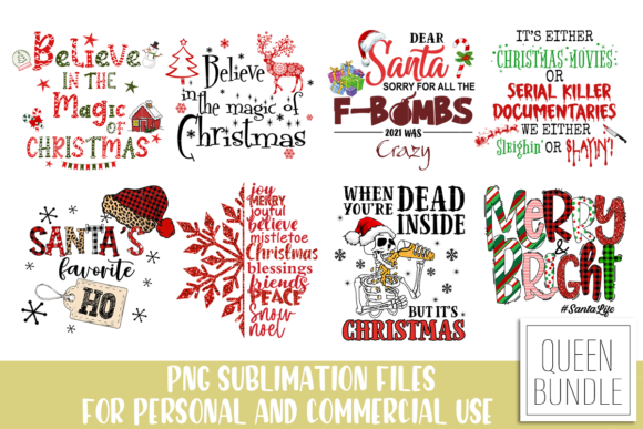 Download Quote Christmas Sublimation Bundle - Quote Collection